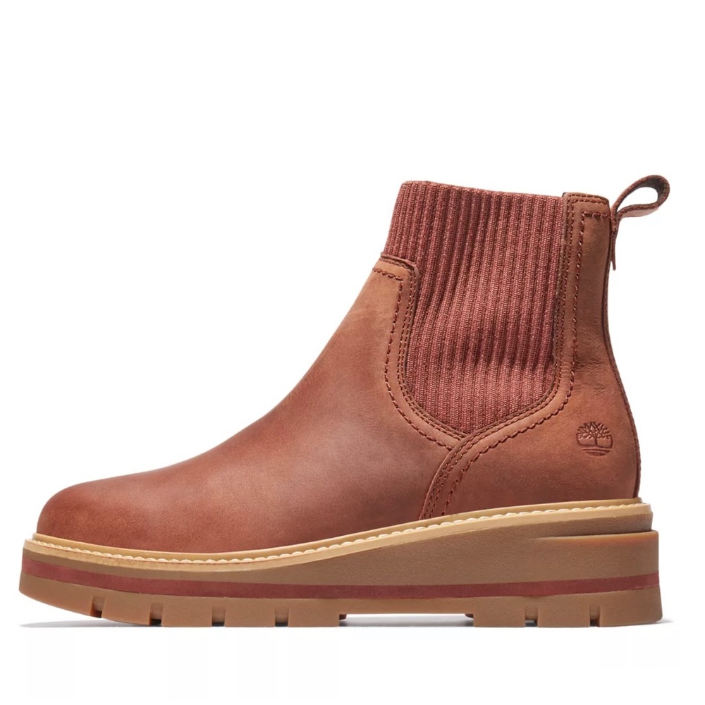 TIMBERLAND WOMEN'S CERVINIA VALLEY CHELSEA BOOTS - Picture 7 of 8